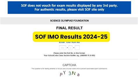 sofworld.org level 1 results|IMO Results 2024.